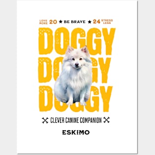 Doggy Eskimo Dog Posters and Art